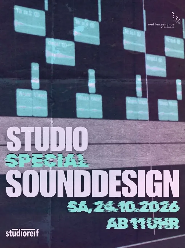 Sounddesign Workshop studioreif instagram