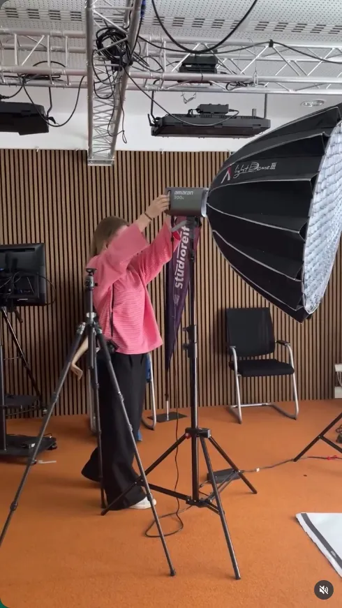 Studioreif Fotoshooting instagram